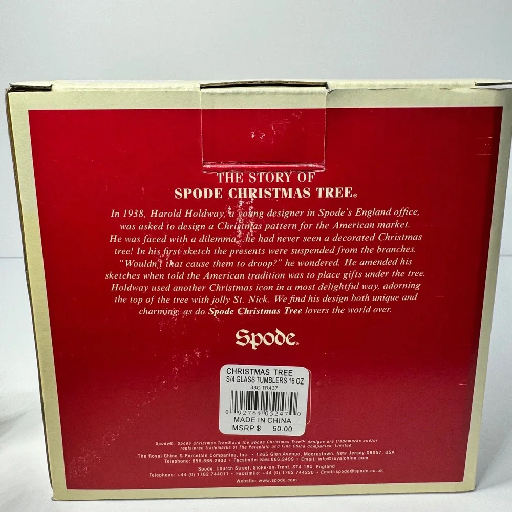 Spode set four